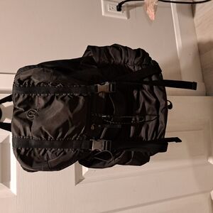 Lululemon Athletica Black Backpack with Utilitarian Design